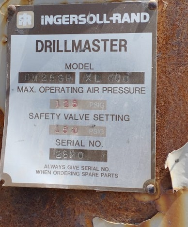 Ingersoll DM25 Drilling Rig 2004