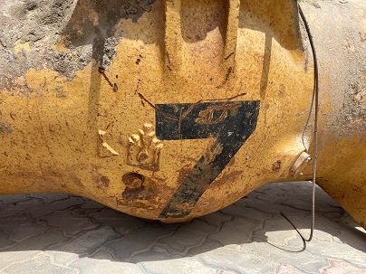 Housing of Axle Cat 777 dumptruck