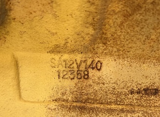 Komatsu Engine SA12V140-2
